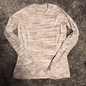 Lululemon long sleeve reflective top
